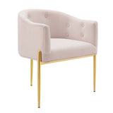 Savour Tufted Performance Velvet Accent Chairs - Set of 2 - Glam Deco & Versatile Living Room Seating