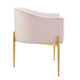 Savour Tufted Performance Velvet Accent Chairs - Set of 2 - Glam Deco & Versatile Living Room Seating