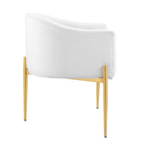 Savour Tufted Performance Velvet Accent Chairs - Set of 2 - Glam Deco & Versatile Living Room Seating