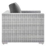 Convene 3-Piece Outdoor Patio Set - Modern Coastal & Weather-Resistant Wicker