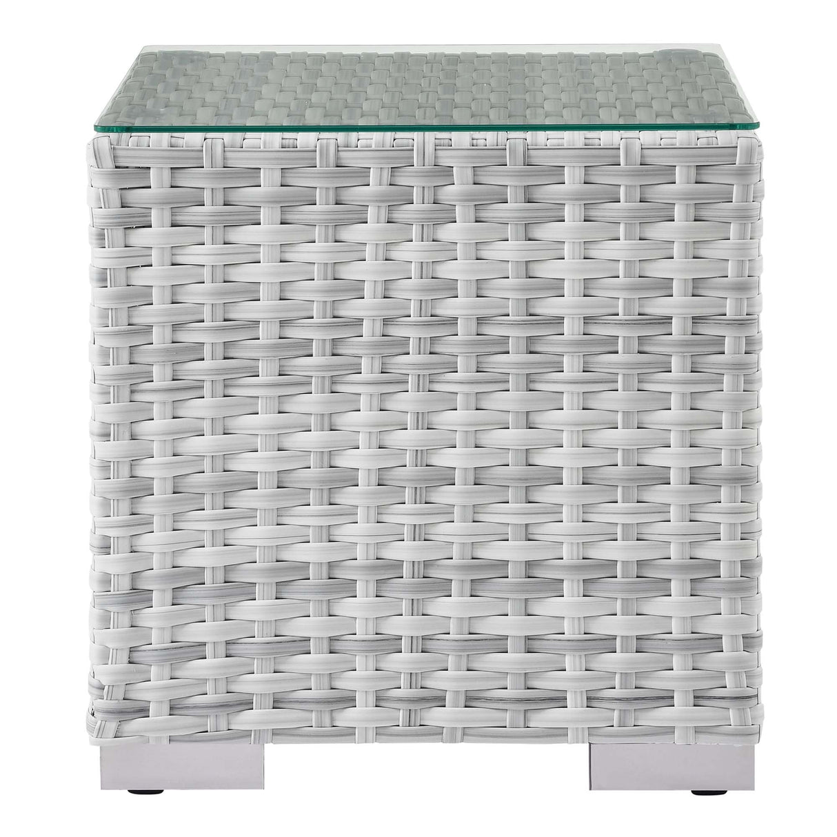 Convene 3-Piece Outdoor Patio Set - Modern Coastal & Weather-Resistant Wicker