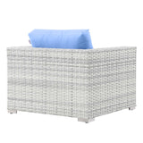 Convene 3-Piece Outdoor Patio Set - Modern Coastal & Weather-Resistant Wicker