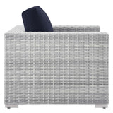 Convene 3-Piece Outdoor Patio Set - Modern Coastal & Weather-Resistant Wicker