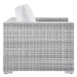 Convene 3-Piece Outdoor Patio Set - Modern Coastal & Weather-Resistant Wicker