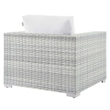 Convene 3-Piece Outdoor Patio Set - Modern Coastal & Weather-Resistant Wicker