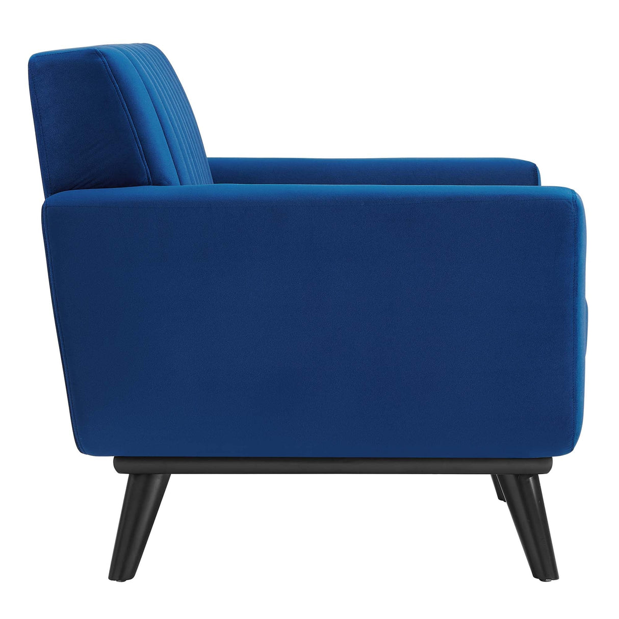 Engage Channel Tufted Performance Velvet Armchair - Mid-Century Modern & Stain-Resistant