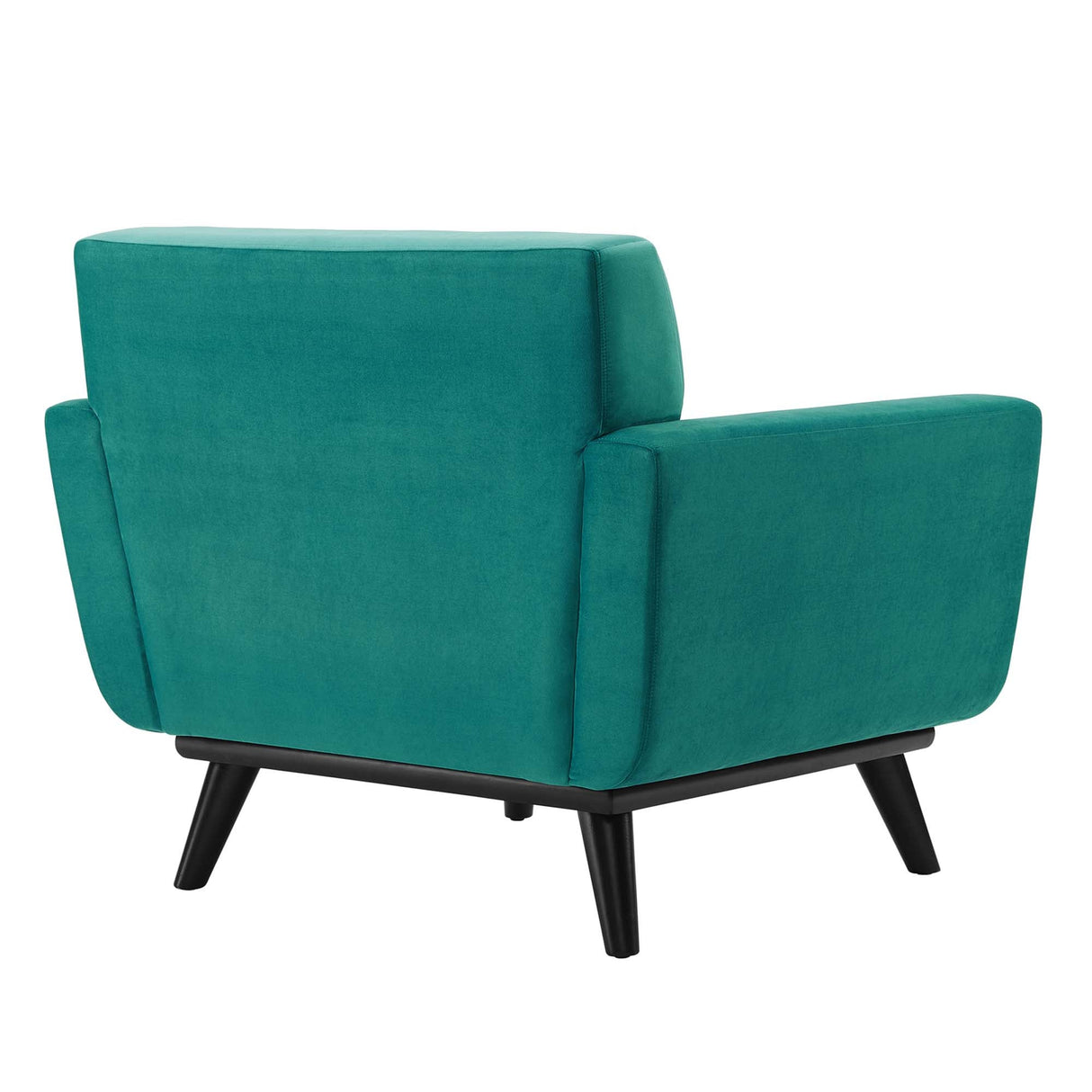 Engage Channel Tufted Performance Velvet Armchair - Mid-Century Modern & Stain-Resistant