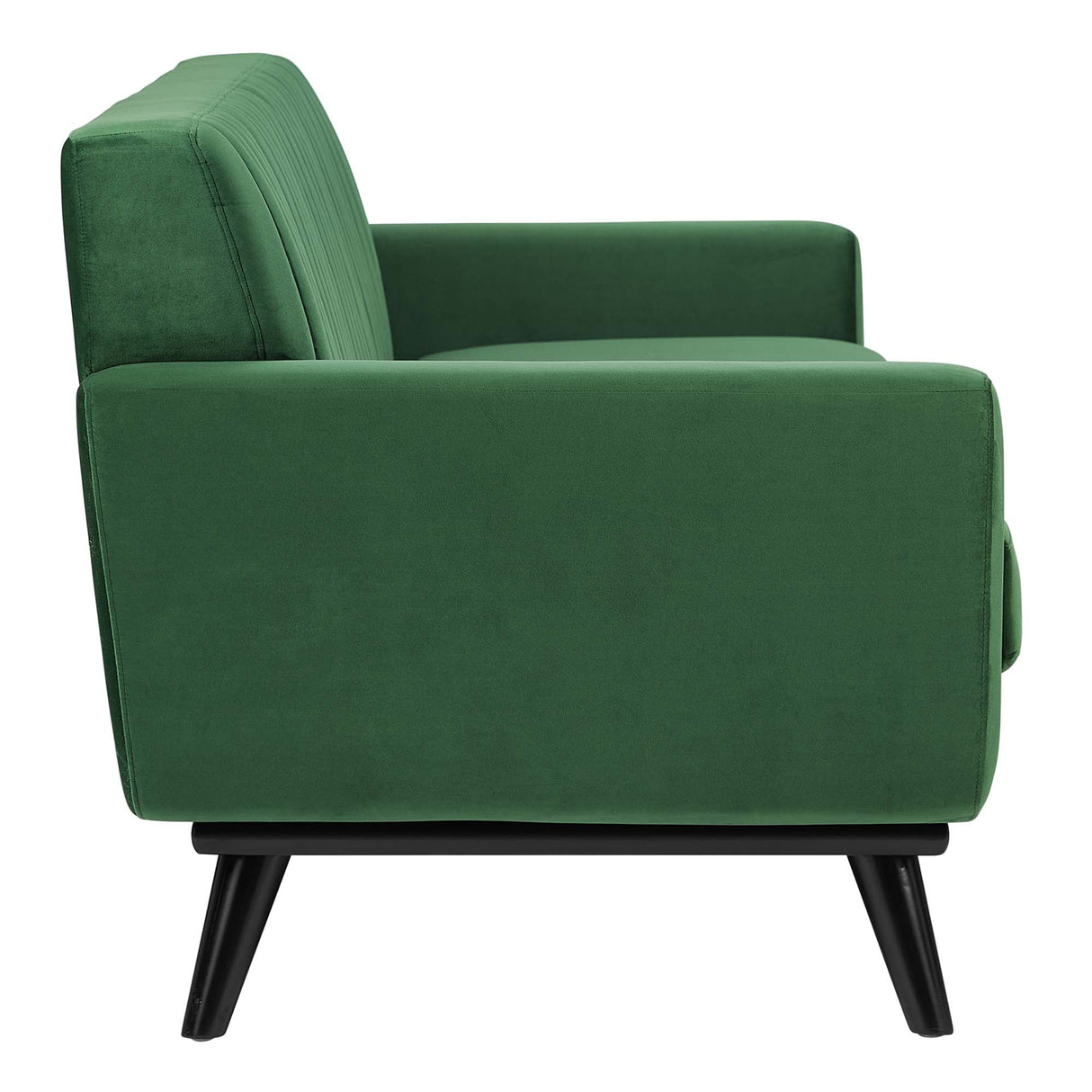 Engage Channel Tufted Performance Velvet Sofa - Mid-Century Modern & Stain-Resistant