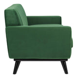 Engage Channel Tufted Performance Velvet Sofa - Mid-Century Modern & Stain-Resistant