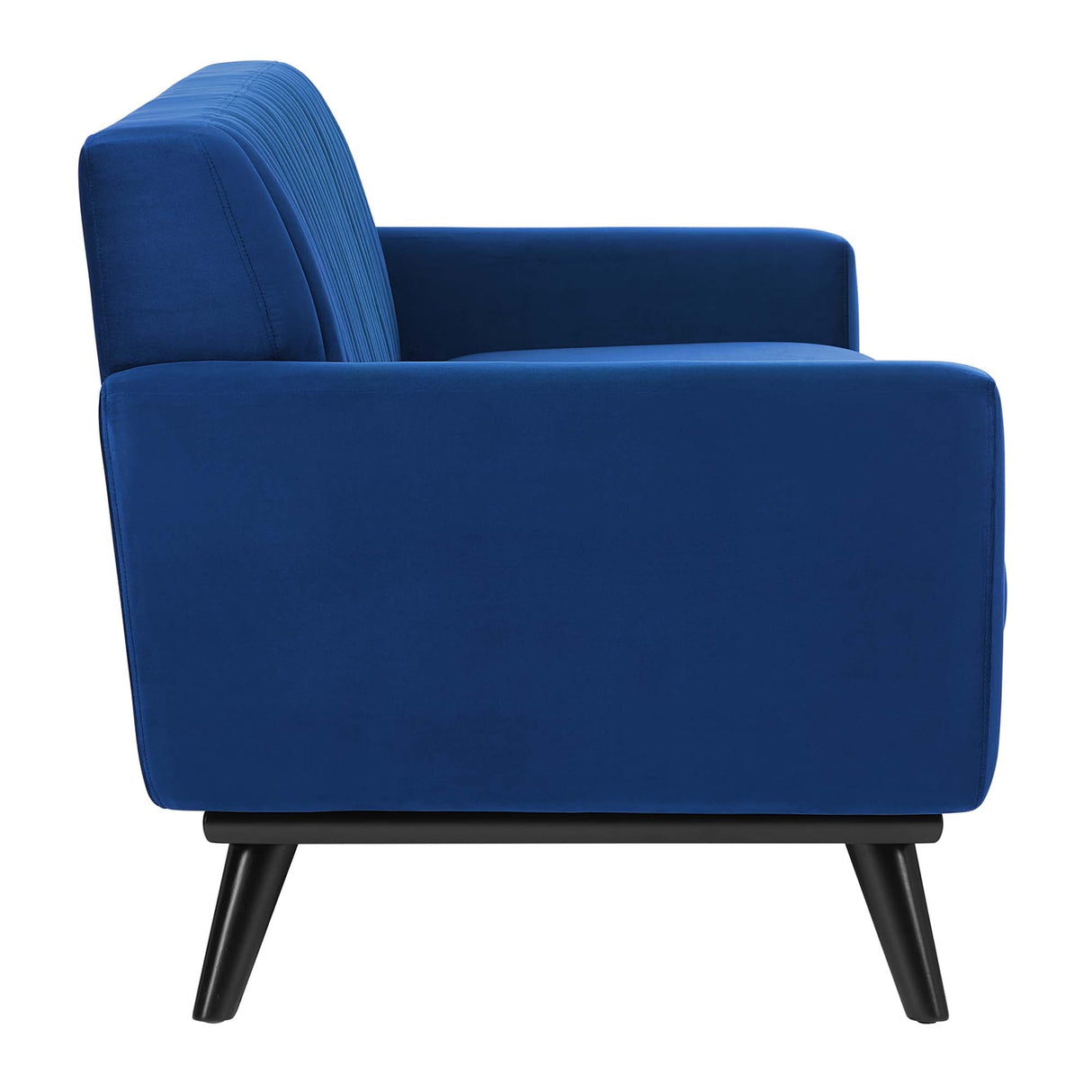 Engage Channel Tufted Performance Velvet Sofa - Mid-Century Modern & Stain-Resistant