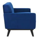 Engage Channel Tufted Performance Velvet Sofa - Mid-Century Modern & Stain-Resistant