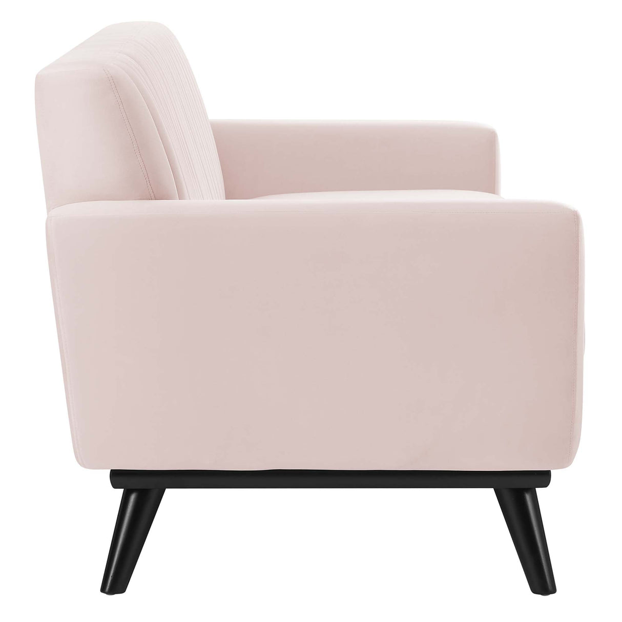 Engage Channel Tufted Performance Velvet Sofa - Mid-Century Modern & Stain-Resistant