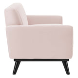 Engage Channel Tufted Performance Velvet Sofa - Mid-Century Modern & Stain-Resistant
