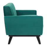 Engage Channel Tufted Performance Velvet Sofa - Mid-Century Modern & Stain-Resistant