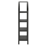Vexley 60 Inch Arched Bookshelf
