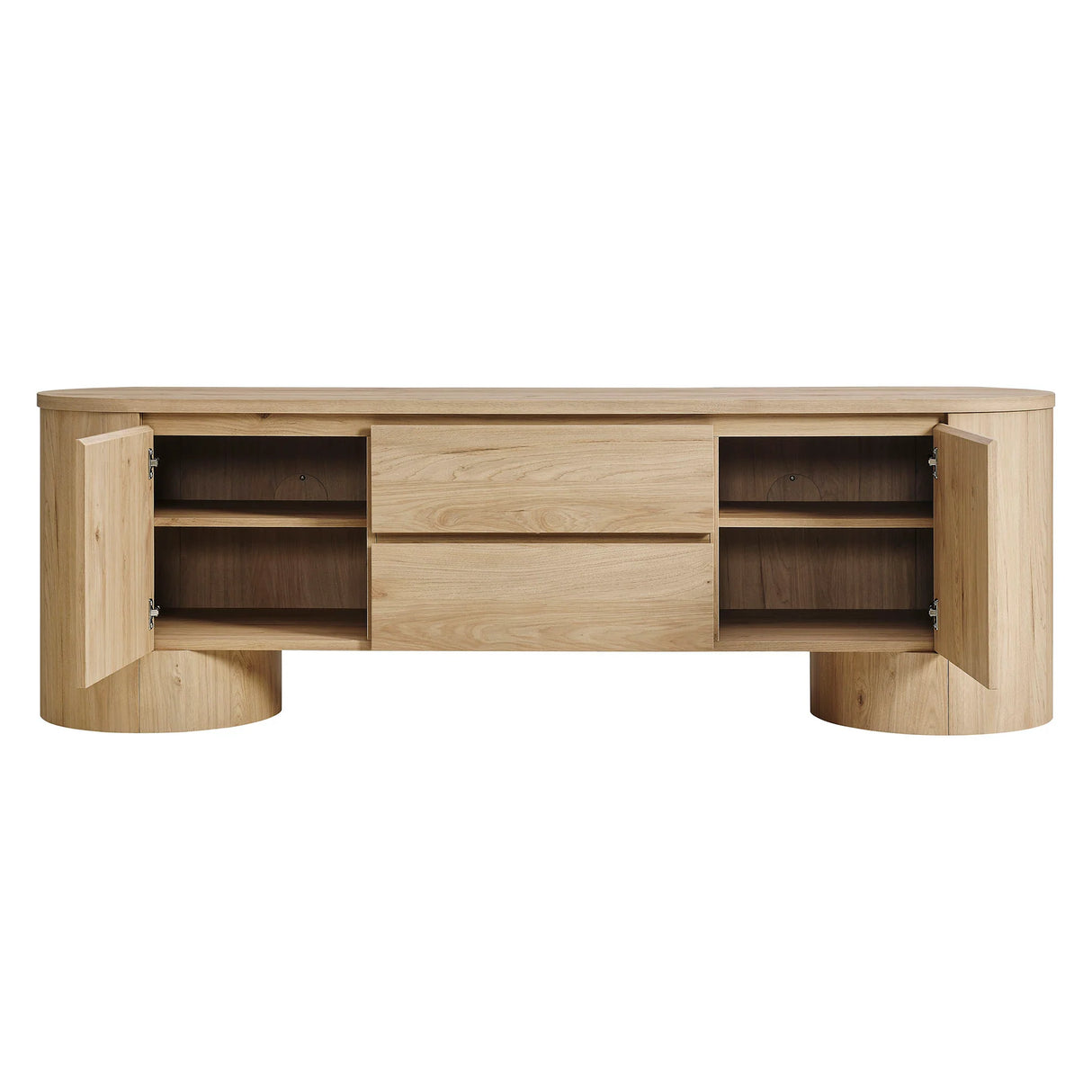 Duval 71 Inch Oval TV Cabinet