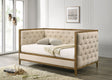 Adara Transitional Diamond-Tufted Twin Daybed - 