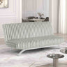 Villeneuve Contemporary Futon Sofa Bed - Light Gray