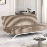 Villeneuve Contemporary Futon Sofa Bed - Taupe