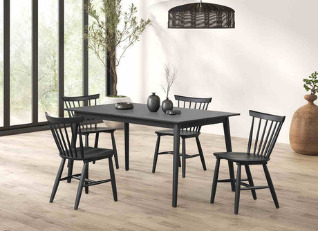 Beale Mid-Century Modern 60" Dining Table & Sets - Table Only (60")
