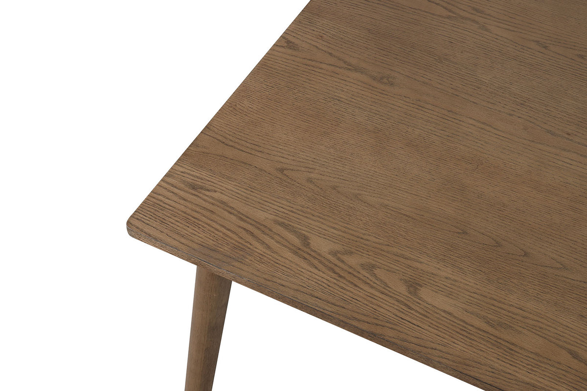 Beale Mid-Century Modern 60" Dining Table & Sets - Spindle-Back Chairs in Black or Walnut – Black & Brown, view 13