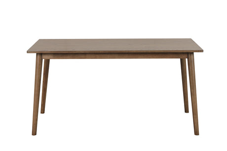 Beale Mid-Century Modern 60" Dining Table & Sets - Spindle-Back Chairs in Black or Walnut – Black & Brown, view 15