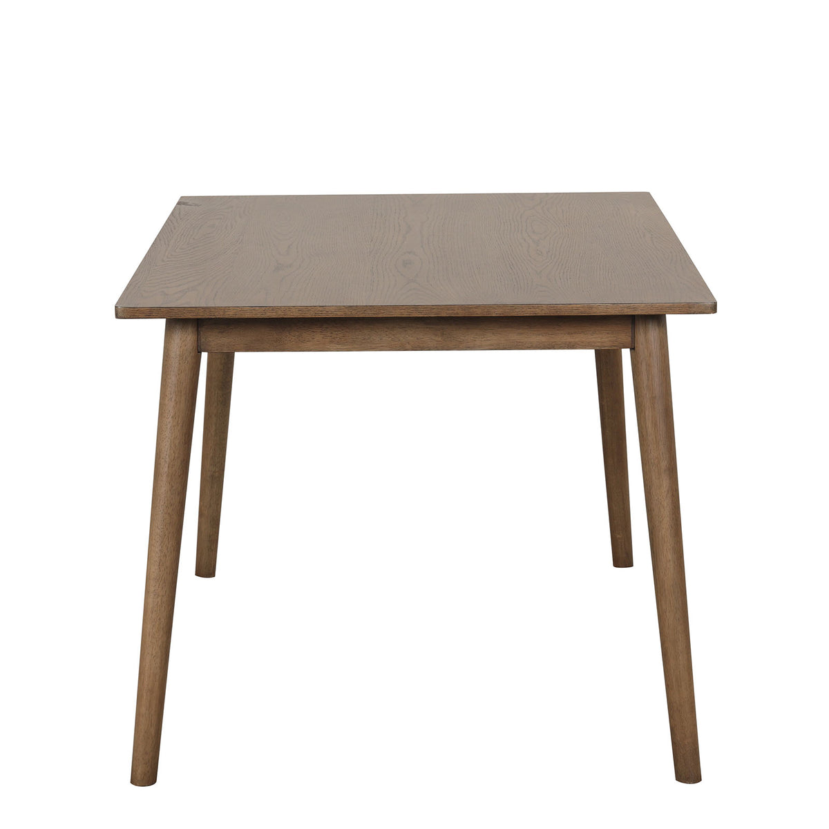 Beale Mid-Century Modern 60" Dining Table & Sets - Spindle-Back Chairs in Black or Walnut – Black & Brown, view 16