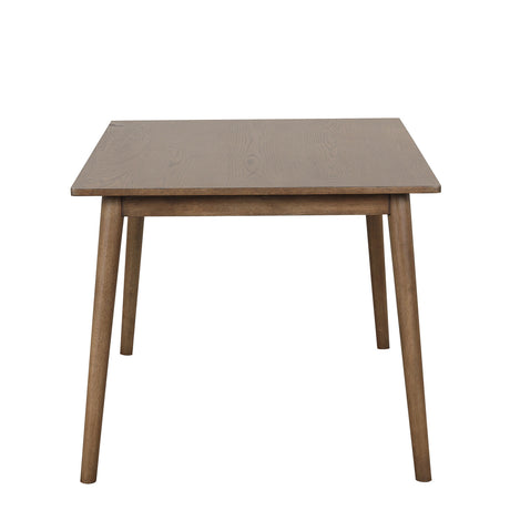 Beale Mid-Century Modern 60" Dining Table & Sets - Spindle-Back Chairs in Black or Walnut – Black & Brown, view 16