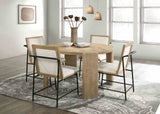 Edenbridge Contemporary Oak Dining Table & Set - Round Table Only (47")