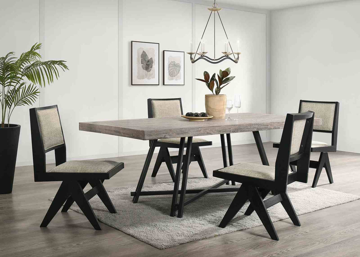 Tottenham Contemporary Dining Collection - 84" Rectangular Table Only