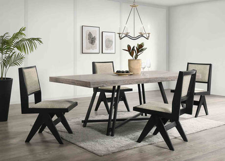 Tottenham Contemporary Dining Collection - 84" Rectangular Table Only