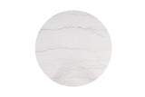 Sabro Contemporary Marble Top Dining Table & Dining Set - Round, Square or Rectangular at Dining or Counter Height – Black & White, view 11