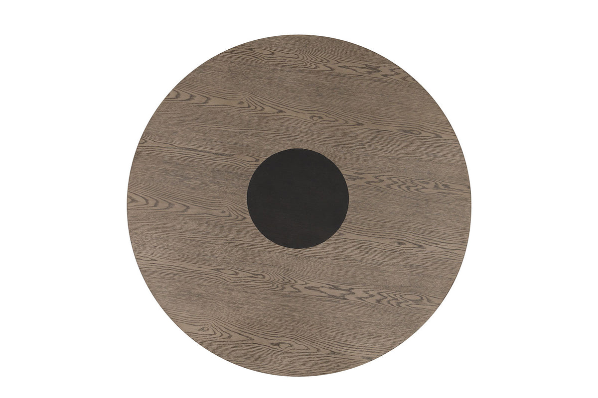 Broager Contemporary Dining Collection - 54" Round or Square Pedestal Table with Boucle Caster or Swivel Chairs – Natural & Brown, view 12