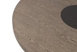 Broager Contemporary Dining Collection - 54" Round or Square Pedestal Table with Boucle Caster or Swivel Chairs – Natural & Brown, view 13