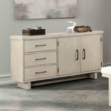 Hagerman Modern Farmhouse 94" Extendable Dining Table & Set - Sideboard