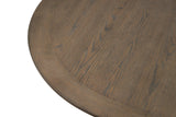 Clements Modern Farmhouse Dining Collection - 102" Extendable Plinth Table, Chairs & Glass-Door Sideboard in Oak – Natural & Brown, view 10