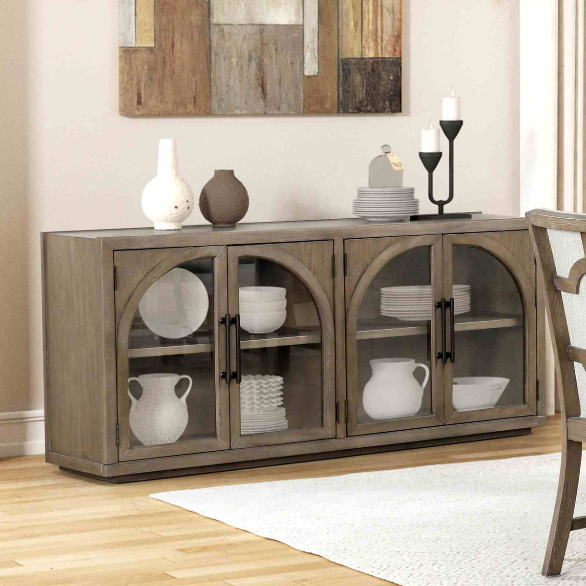 Clements Modern Farmhouse Dining Collection - Sideboard (70")