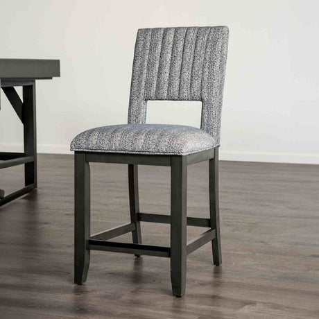 Potton Transitional 60" Counter Height Dining Table & Set - 2 Counter Height Chairs