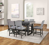 Potton Transitional 60" Counter Height Dining Table & Set - Counter Height Table Only (60")