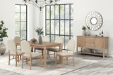 Rheinfall Transitional Dining Chairs & Server - 2 Side Chairs