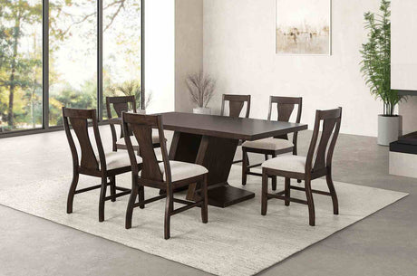 Holsworthy Contemporary Dining Table & 5-Piece Set - 72" Rectangular Table Only