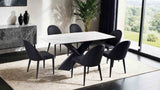 Lenvik Contemporary 71" Ceramic Top Dining Table & Set - Table Only (71")