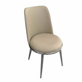 Norelli Contemporary 71" Ceramic Top Trestle Dining Table & Set - 2 Side Chairs