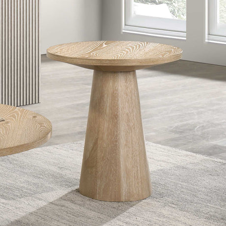 Halewood Contemporary Pedestal Coffee & End Tables - End Table