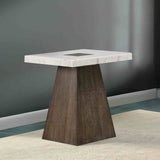 Grasten Contemporary Square Coffee & End Table - End Table