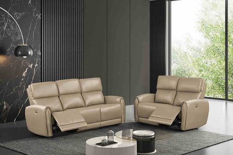 Schlieren Power Reclining Sofa, Loveseat & Recliner - Power Sofa + Loveseat