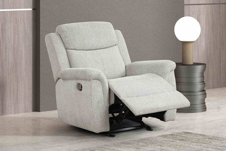 Sandbach Contemporary Reclining Sofa, Console Loveseat & Glider Recliner - Glider Recliner