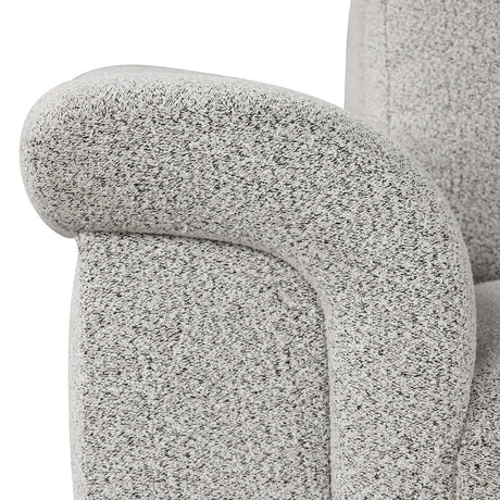 Hieronimus Power Reclining Sectional - Adjustable Headrests & USB Charging in Light Gray Chenille – Gray, view 9