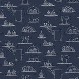 Galerie Just Kitchens Chalkboard Menu Wallpaper