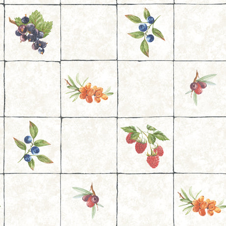 Galerie Just Kitchens Fruit Tile Wallpaper